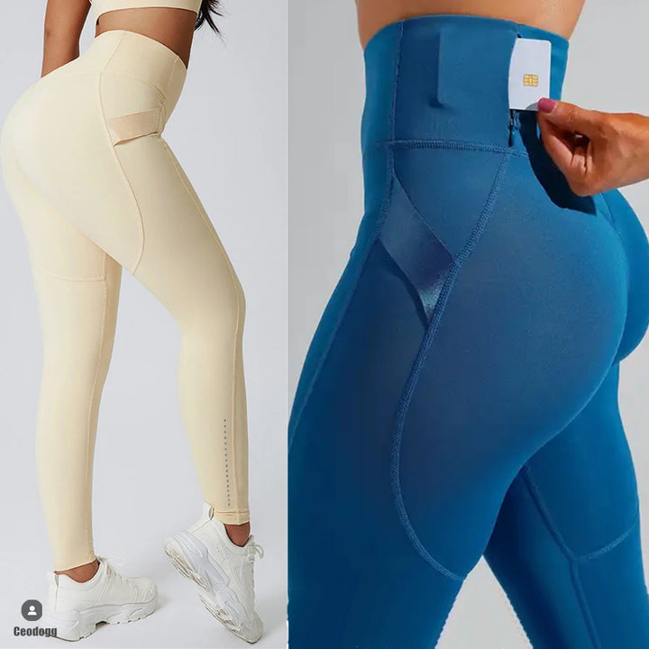 MotionMoxie® High Waist Leggings - Butt Lift & Curves