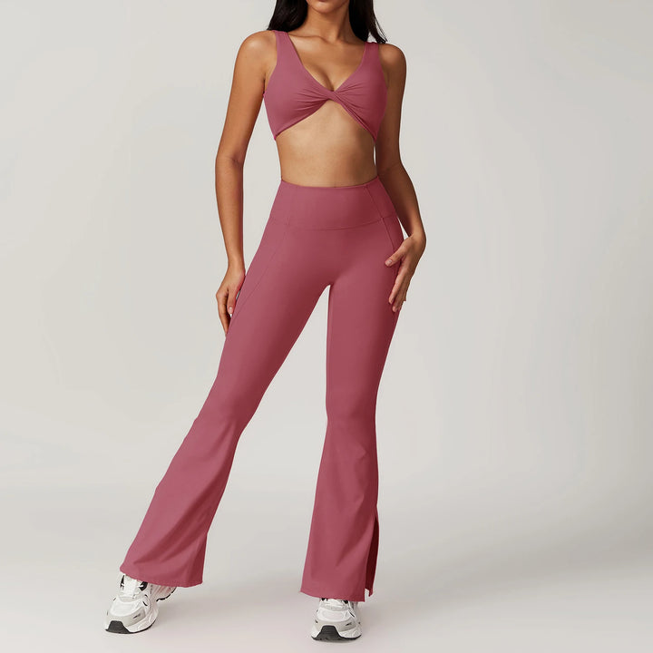 MotionMoxie® High Waist Flare Yoga Pants - Wide Leg & Bell-Bottoms