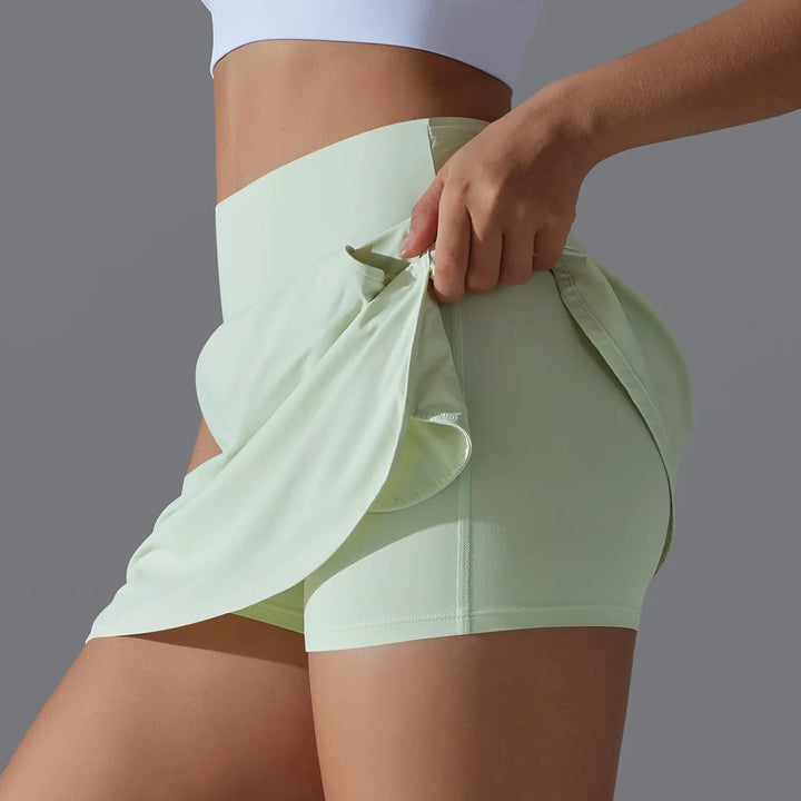 MotionMoxie® Slim Yoga Skirt - Pocket Mini & Ultra Short